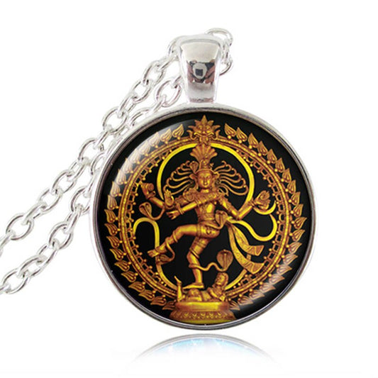 Embrace the Mystique of Buddha with Our 'Dance of Destruction' Necklace – A Symbol of Transformation and Rebirth! 