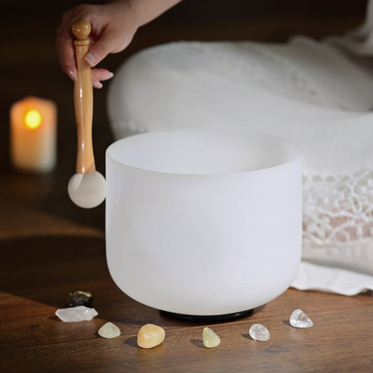 Elevate Your Sound Healing Journey with Our Crystal Singing Bowl – Pure Resonance, Pure Tranquility! 