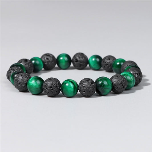 Elevate Your Well-Being with our Black Lava Healing Bracelet – Harness the Power of Nature's Energy! 